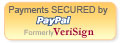 Payments Secured by PayPal - Formerly VeriSign